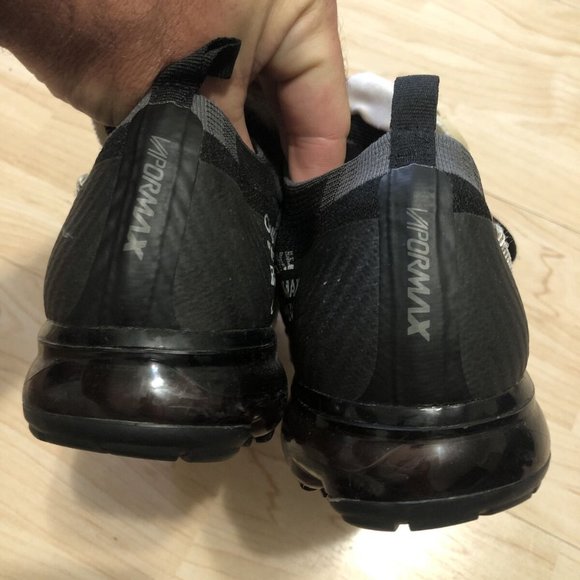 Nike Air VaporMax x OFF-WHITE The Ten 2017 Black White OW running Shoes Size 9 main image 6